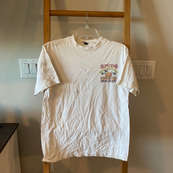 Vintage Spuds Mackenzie Bud Light The Original Party Animal T Shirt Size Medium - Picture 4 of 8